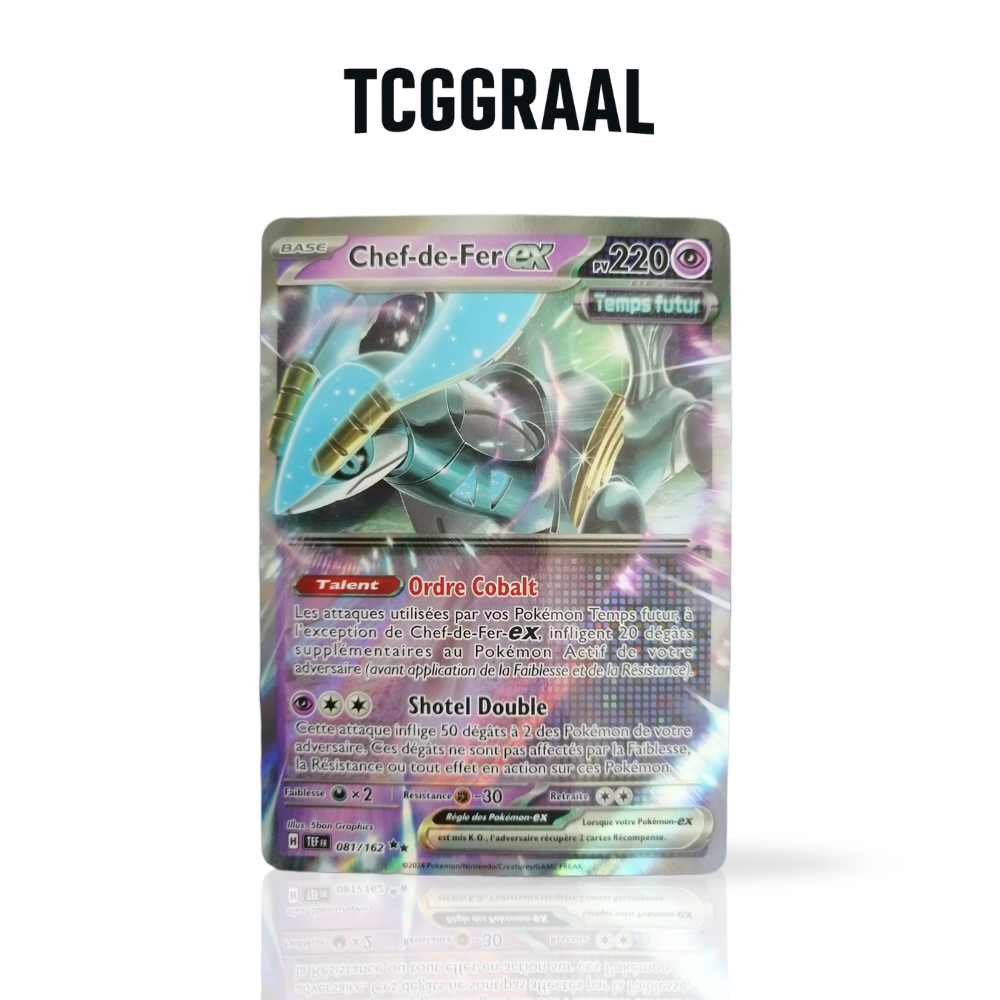 Carte Pokémon Chef-de-Fer ex 081 162