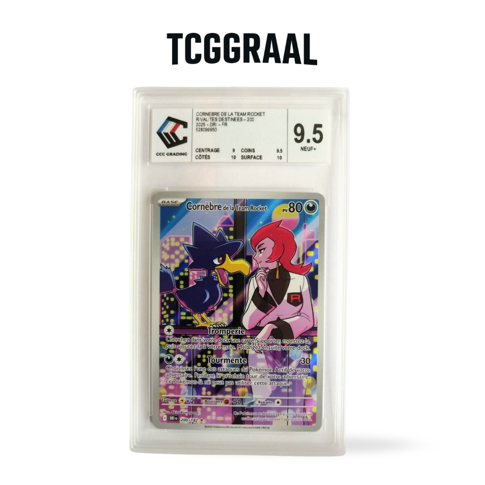 Carte Pokémon Cornèbre de la Team Rocket 200/182