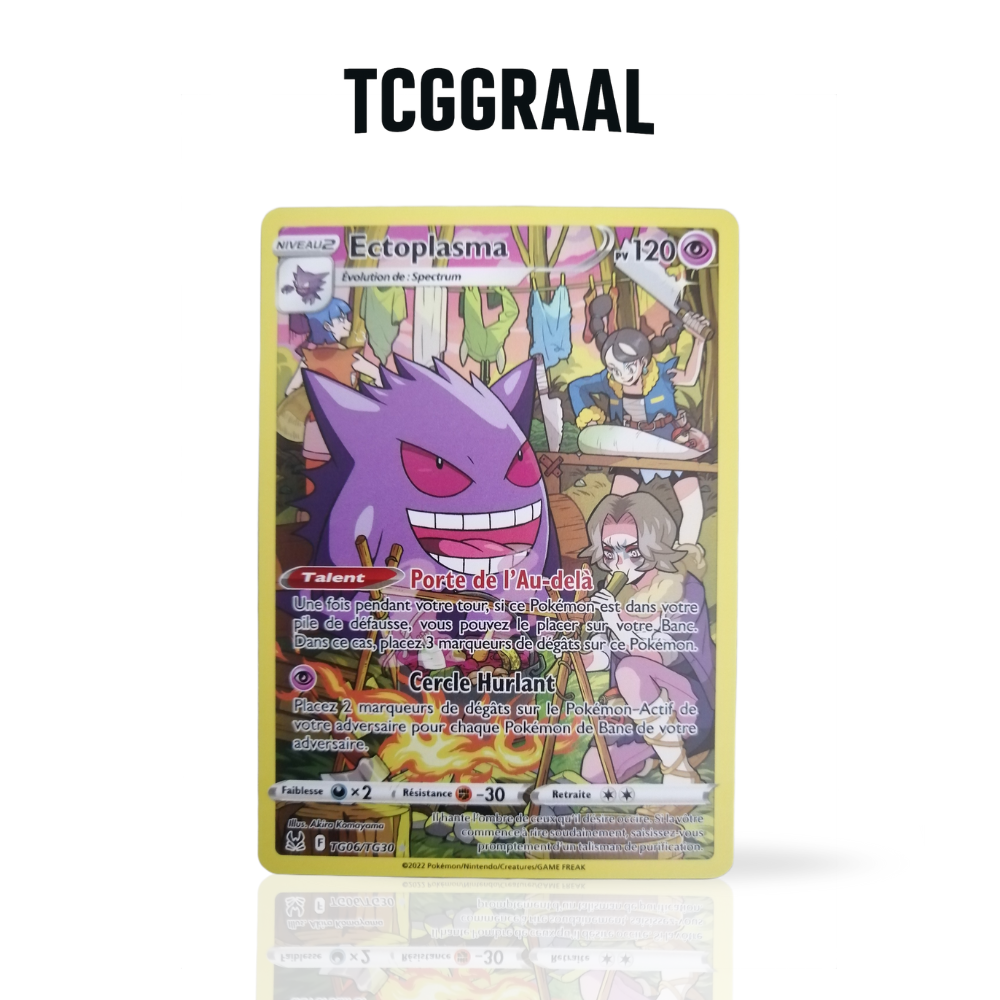 Carte Pokémon Ectoplasma TG06 TG30