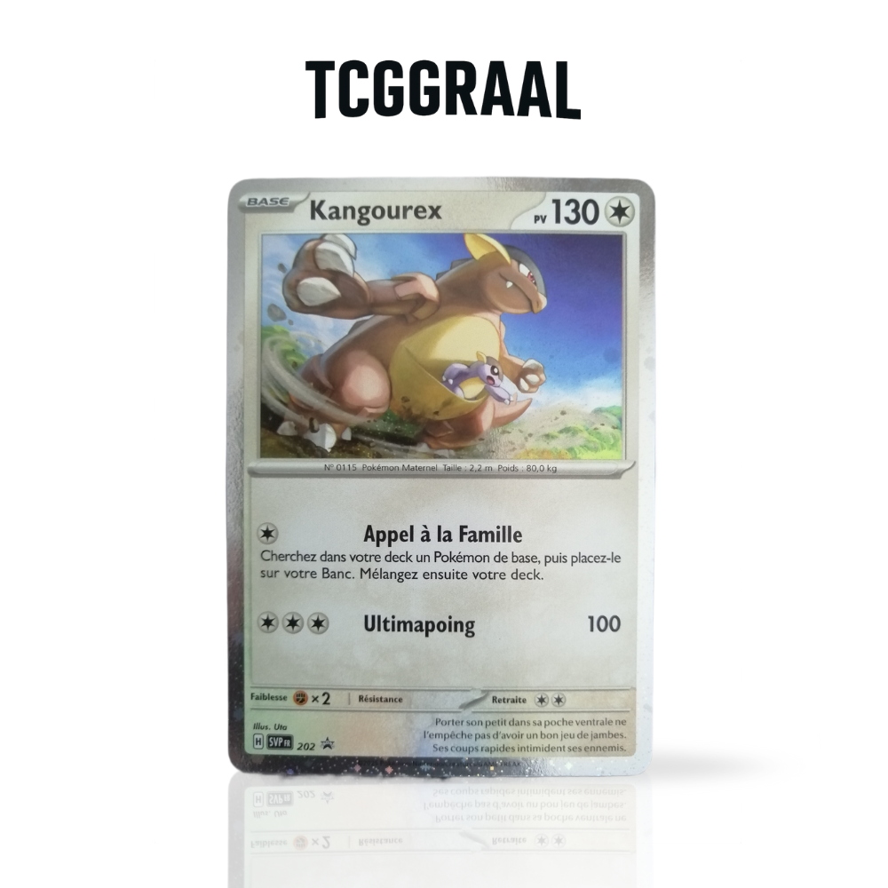 Carte Pokémon Kangourex SVP 202 Carte Pokémon Kangourex SVP 202
