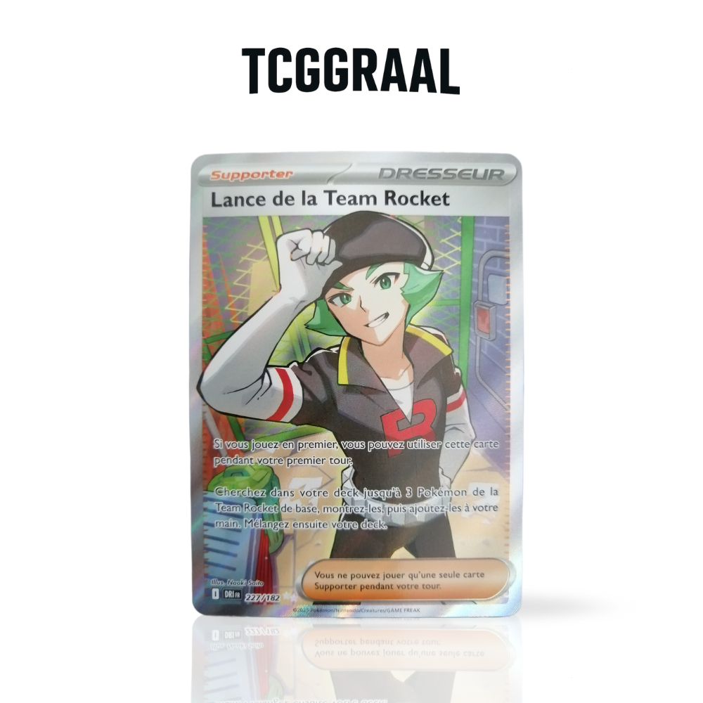 Carte Pokémon Lance de la Team Rocket 227 182
