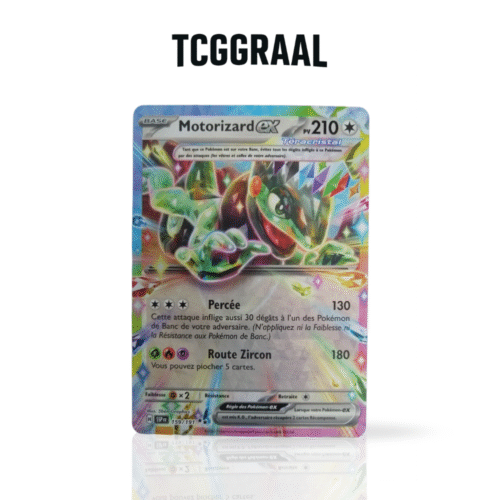 Carte Pokémon Motorizard ex 159 191