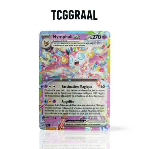 Carte Pokémon Nymphali ex 086 191 Carte Pokémon Nymphali ex 086 191
