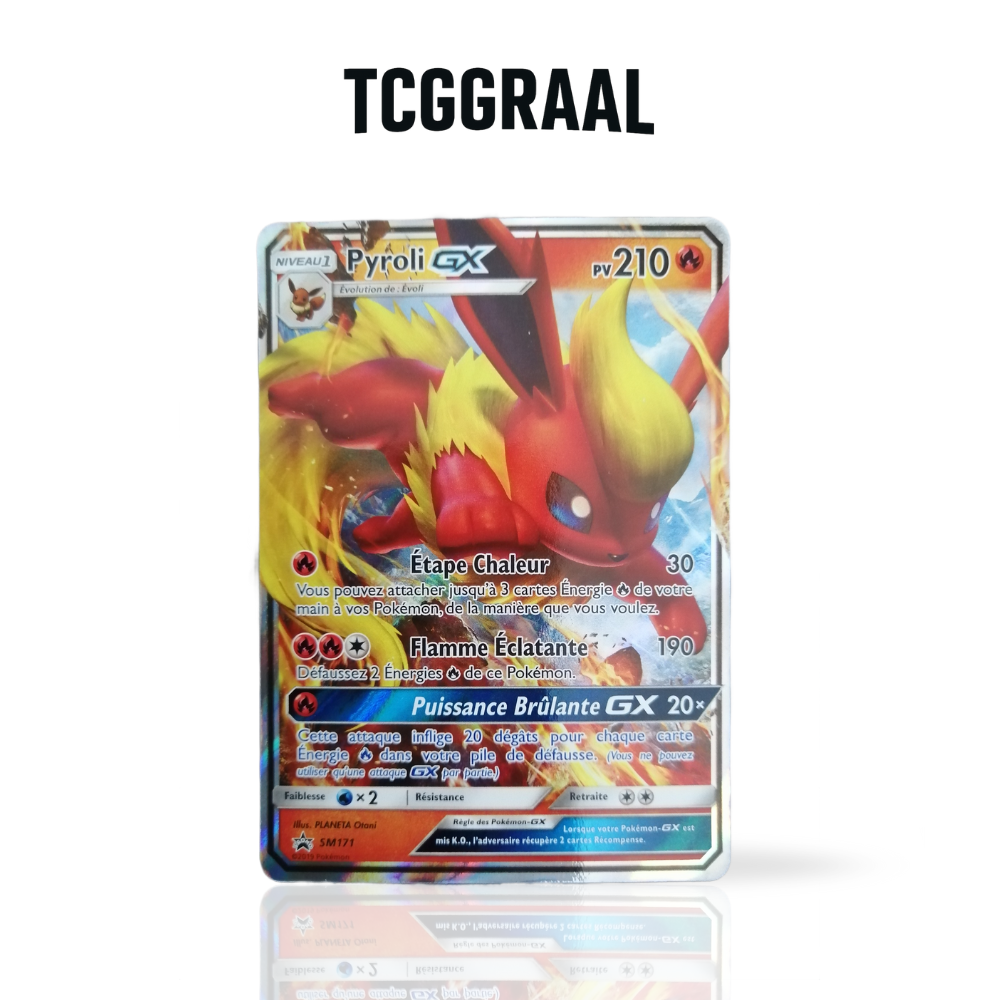 Carte Pokémon Pyroli GX SM171 Carte Pokémon Pyroli GX SM171